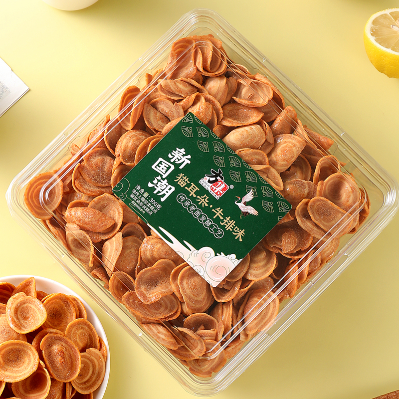 方集300克盒裝貓耳朵*